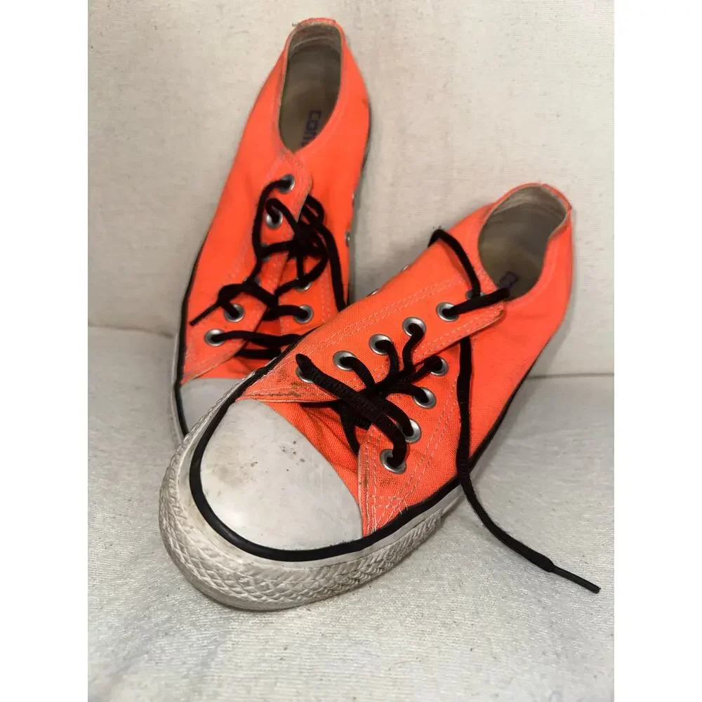 Converse All-Star low top bright orange women’s 8